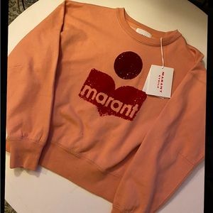 Womens Brand New Isabel Marant Mobyli Logo CrewNeck